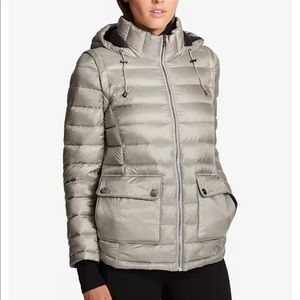 DKNY Sport Convertible Down Puffer Coat/Vest